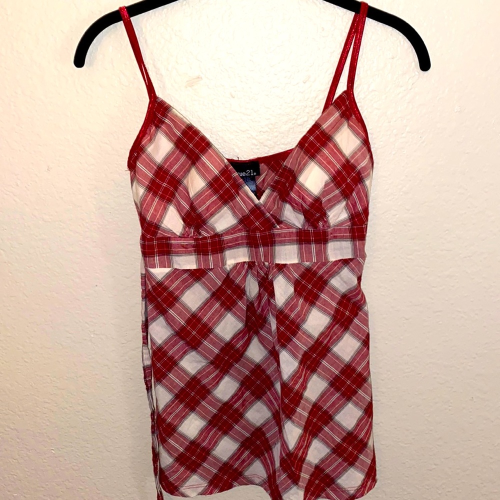 Red flannel shirt